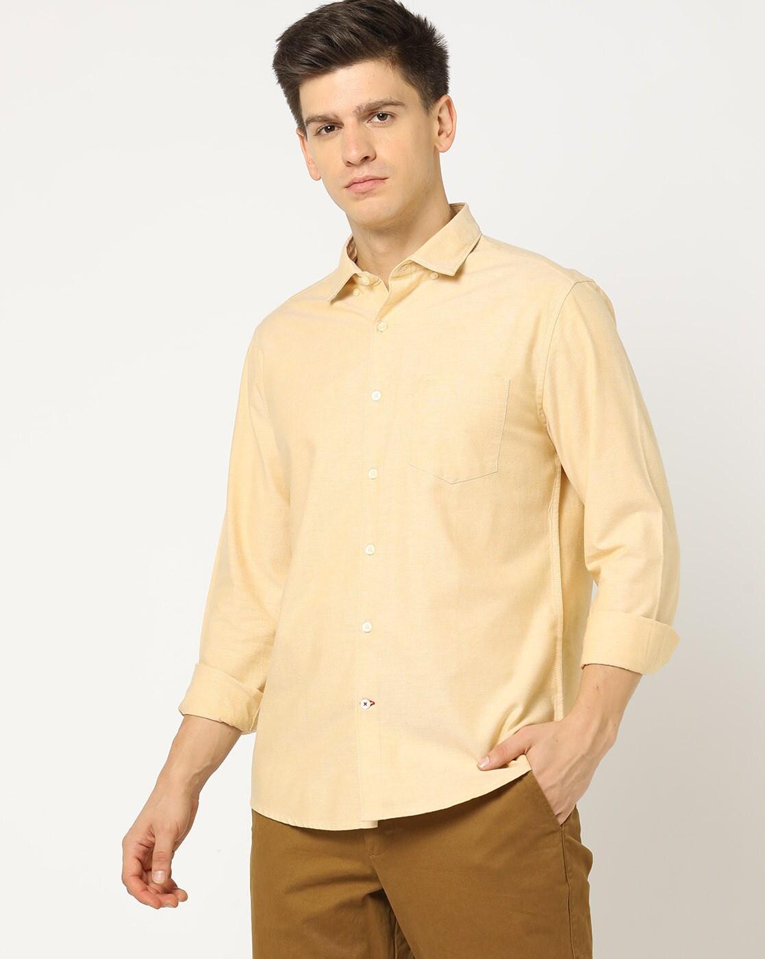 Men Slim Fit Cotton Shirt