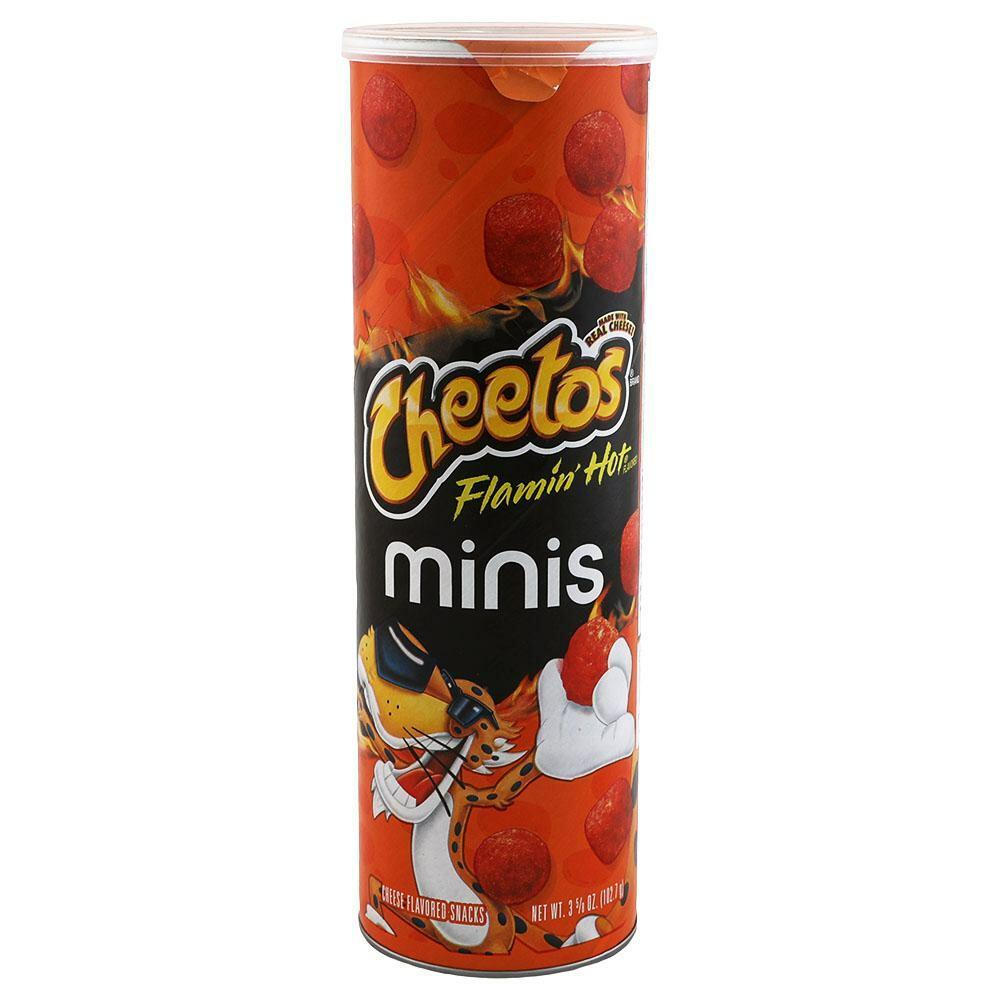 CHEETOS | Cheetos Minis Flamin' Hot Cheese Flavoured Puffed Snack 102.7 g