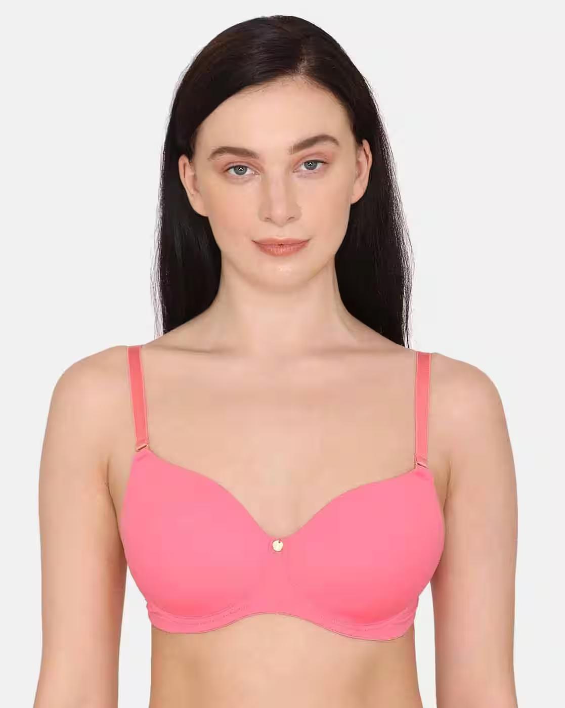Basics Padded Non-Wired 3/4Th Coverage Backless Bra