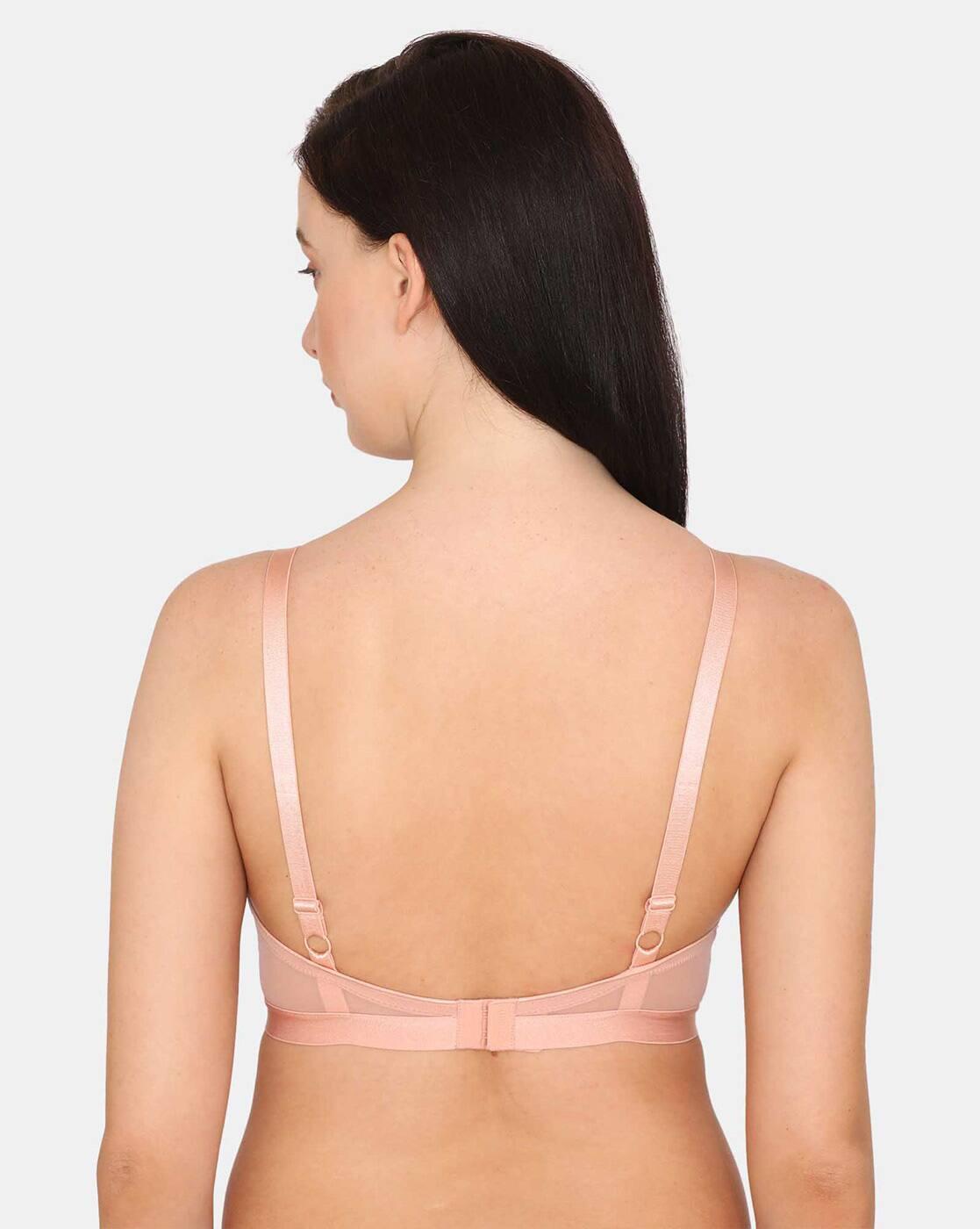 Textured T-shirt Bra