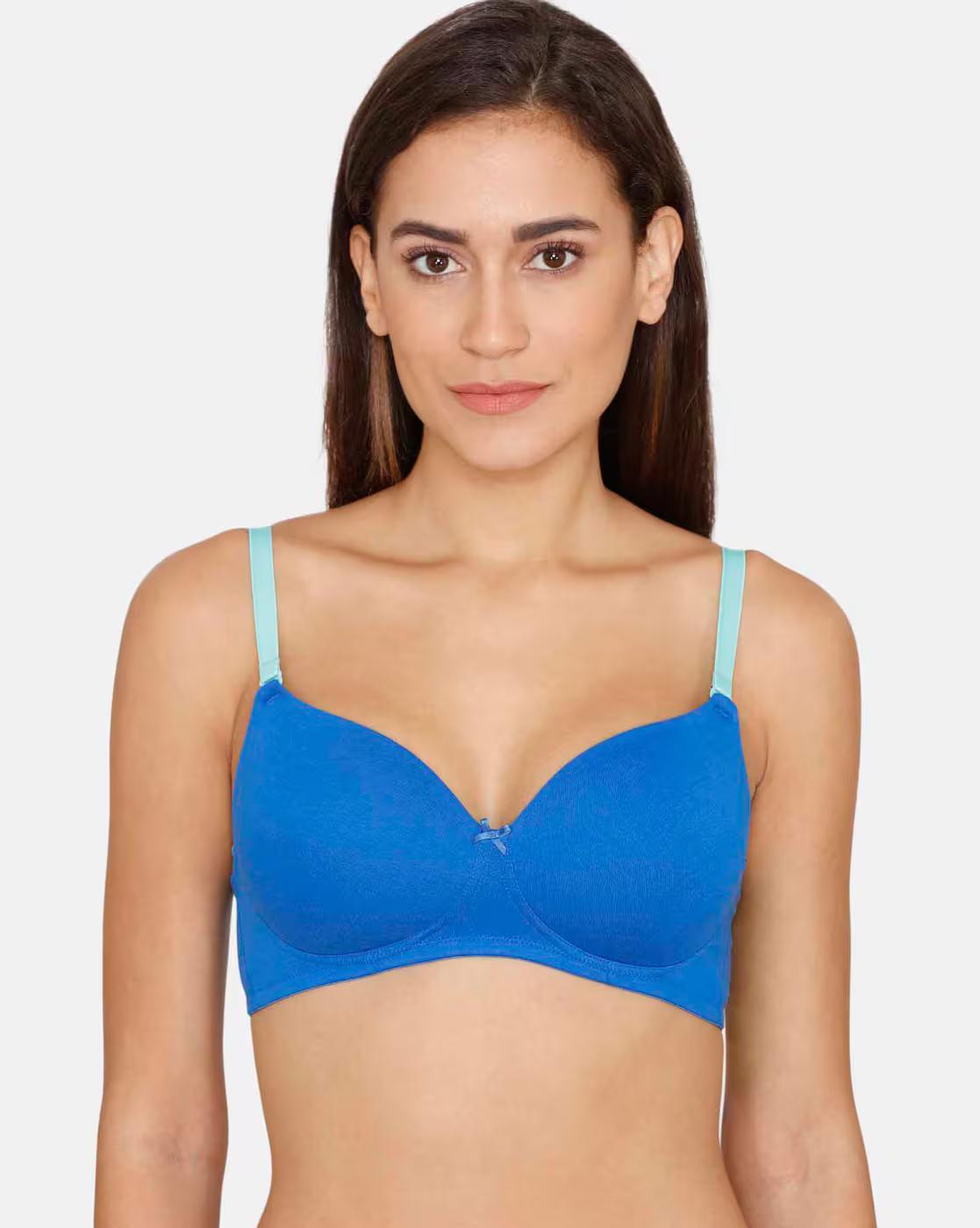 Basics Padded Non-Wired 3/4Th Coverage T-Shirt Bra