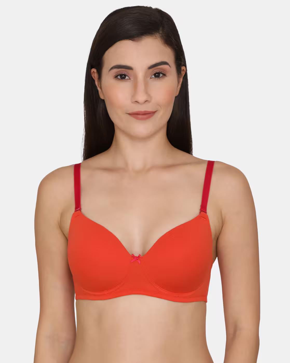 Basics Padded Non-Wired 3/4Th Coverage T-Shirt Bra