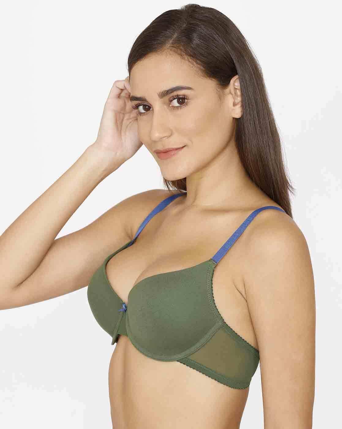 Basics Padded Wired Medium Coverage T-Shirt Bra