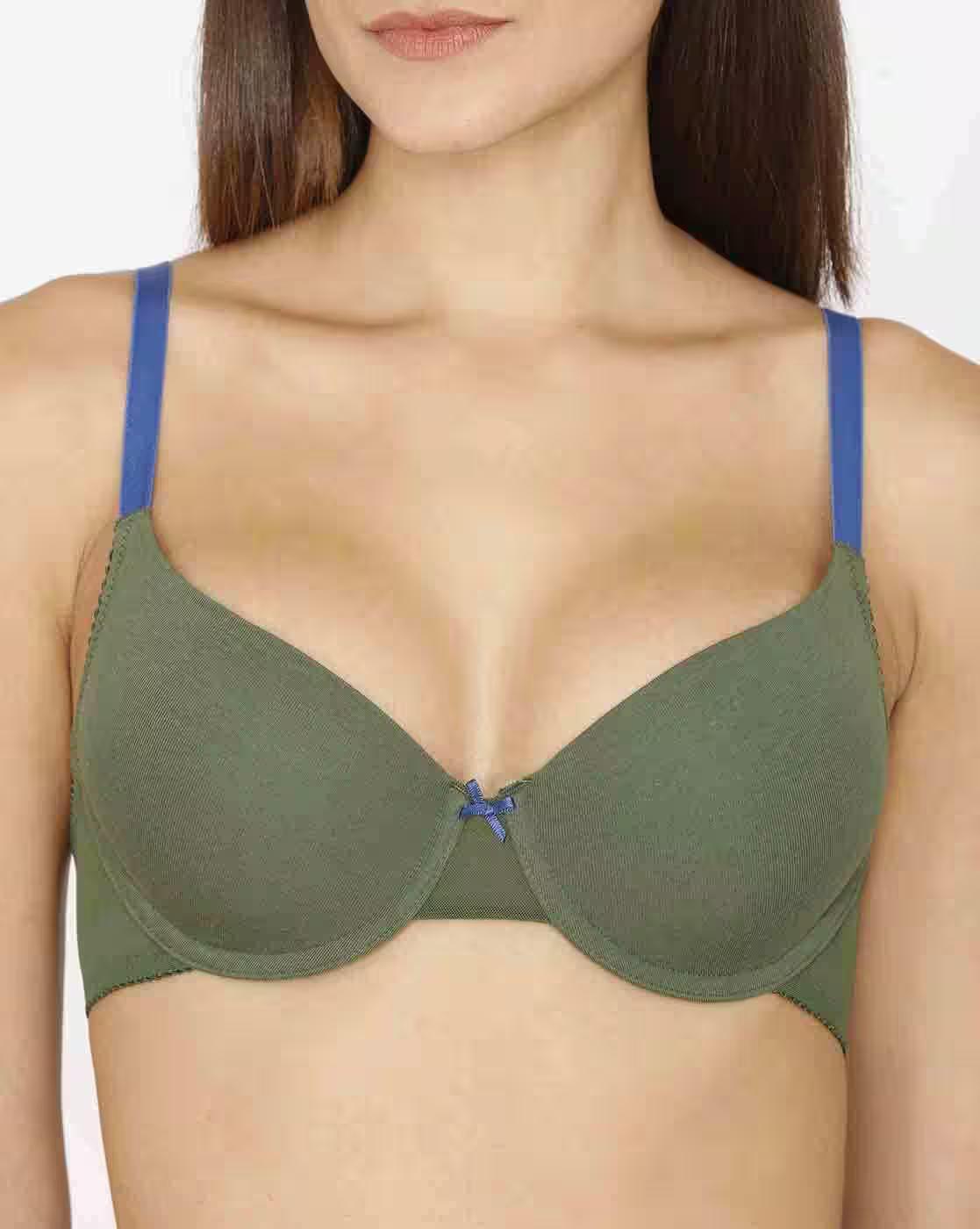 Basics Padded Wired Medium Coverage T-Shirt Bra