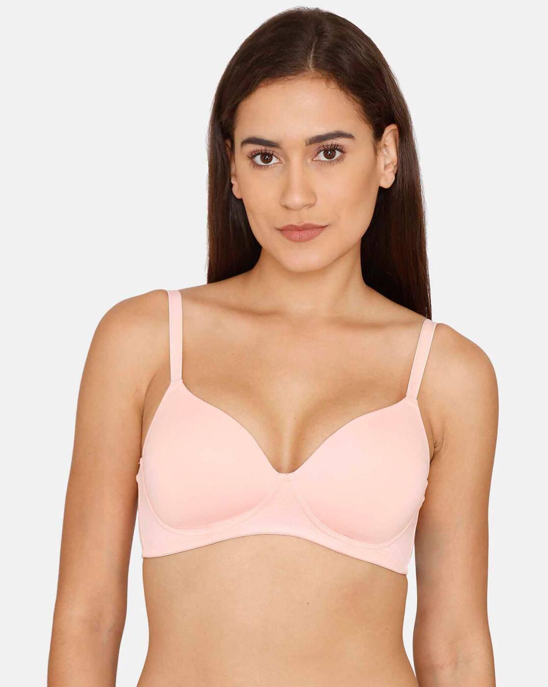 Padded Non-Wired 3/4Th Coverage Ultra Low Back T-Shirt Bra