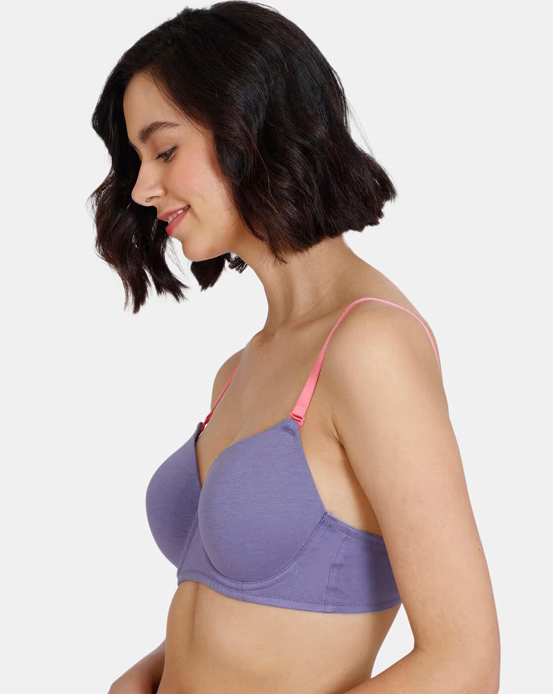Basics Padded Wired 3/4Th Coverage T-Shirt Bra