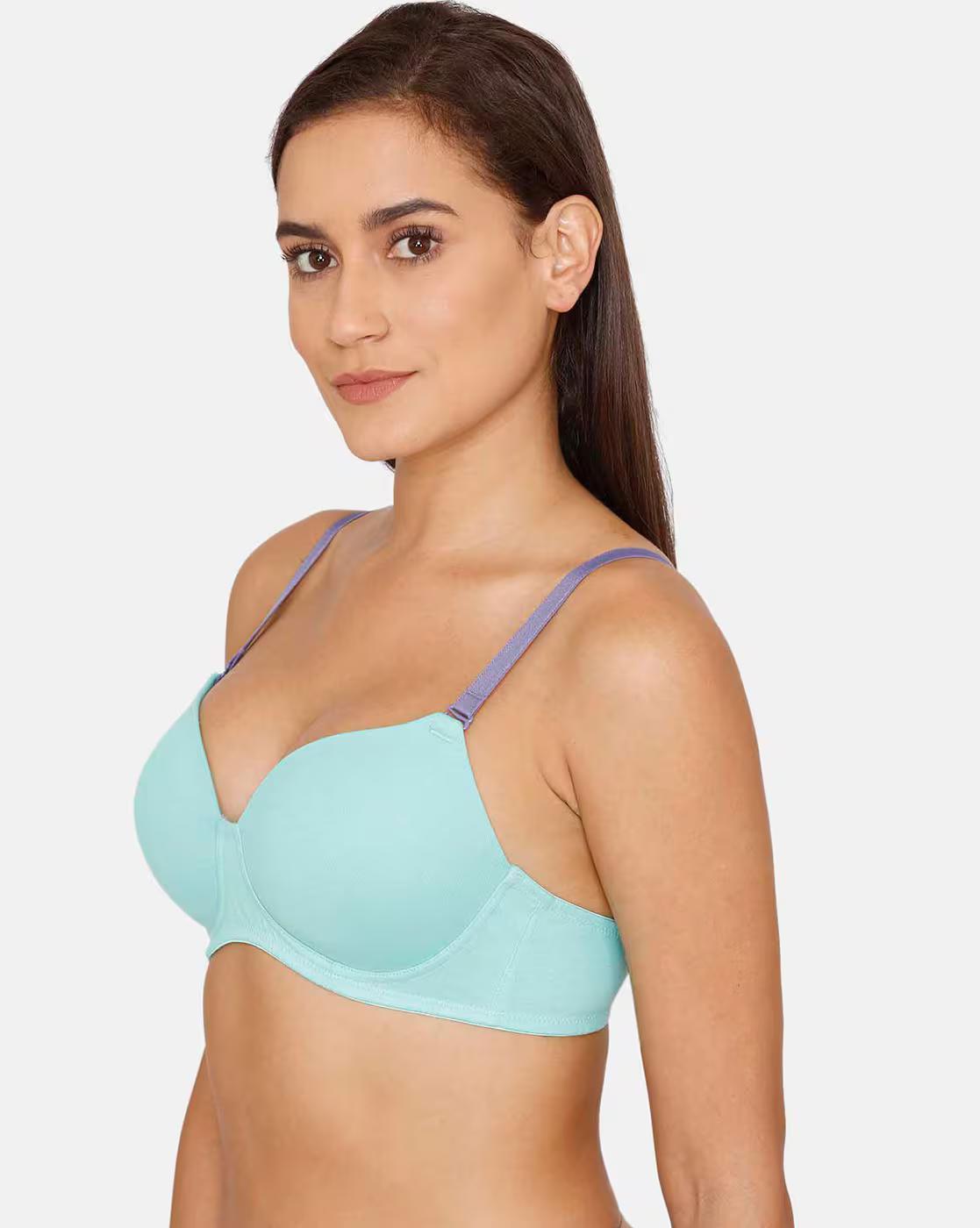 Basics Padded Non-Wired 3/4Th Coverage T-Shirt Bra