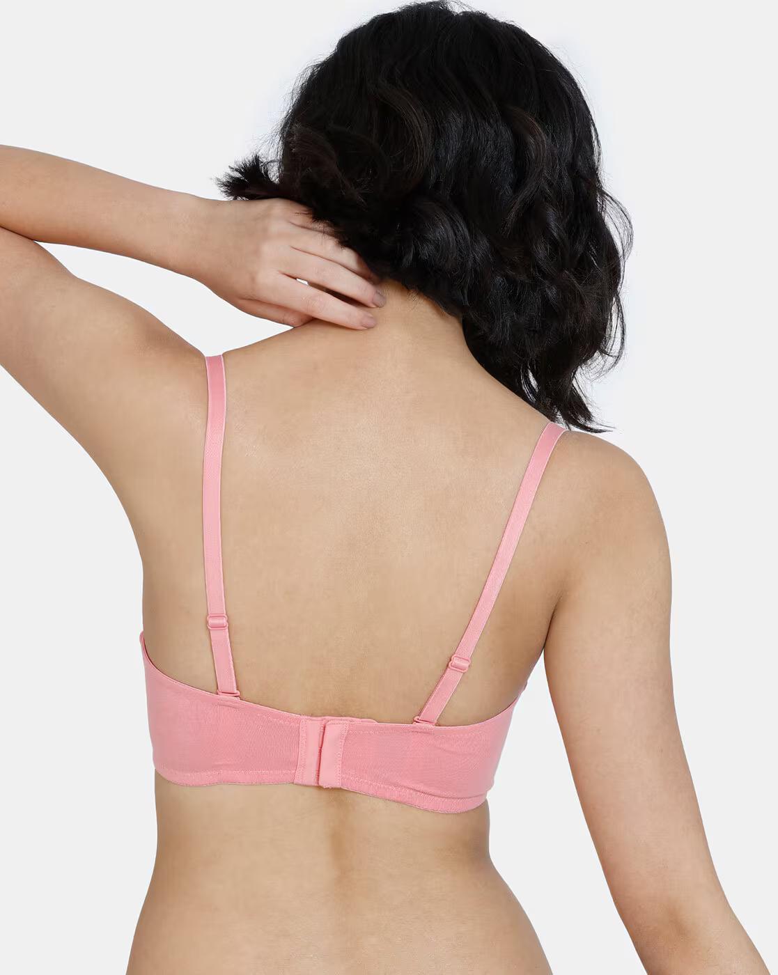 Basics Padded Wired Medium Coverage Strapless Bra