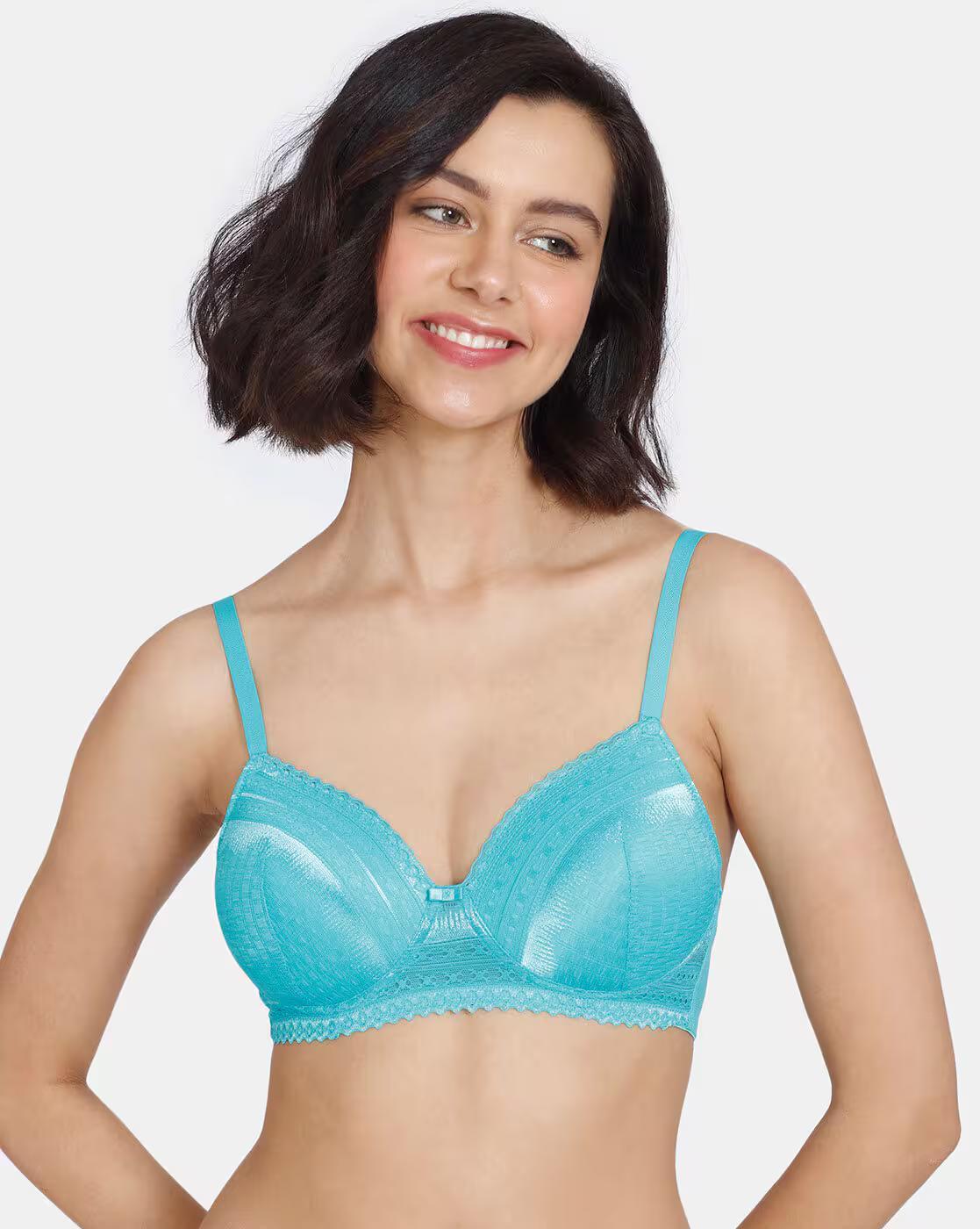 Heartstopper Padded Non-Wired 3/4Th Coverage Lace Bra