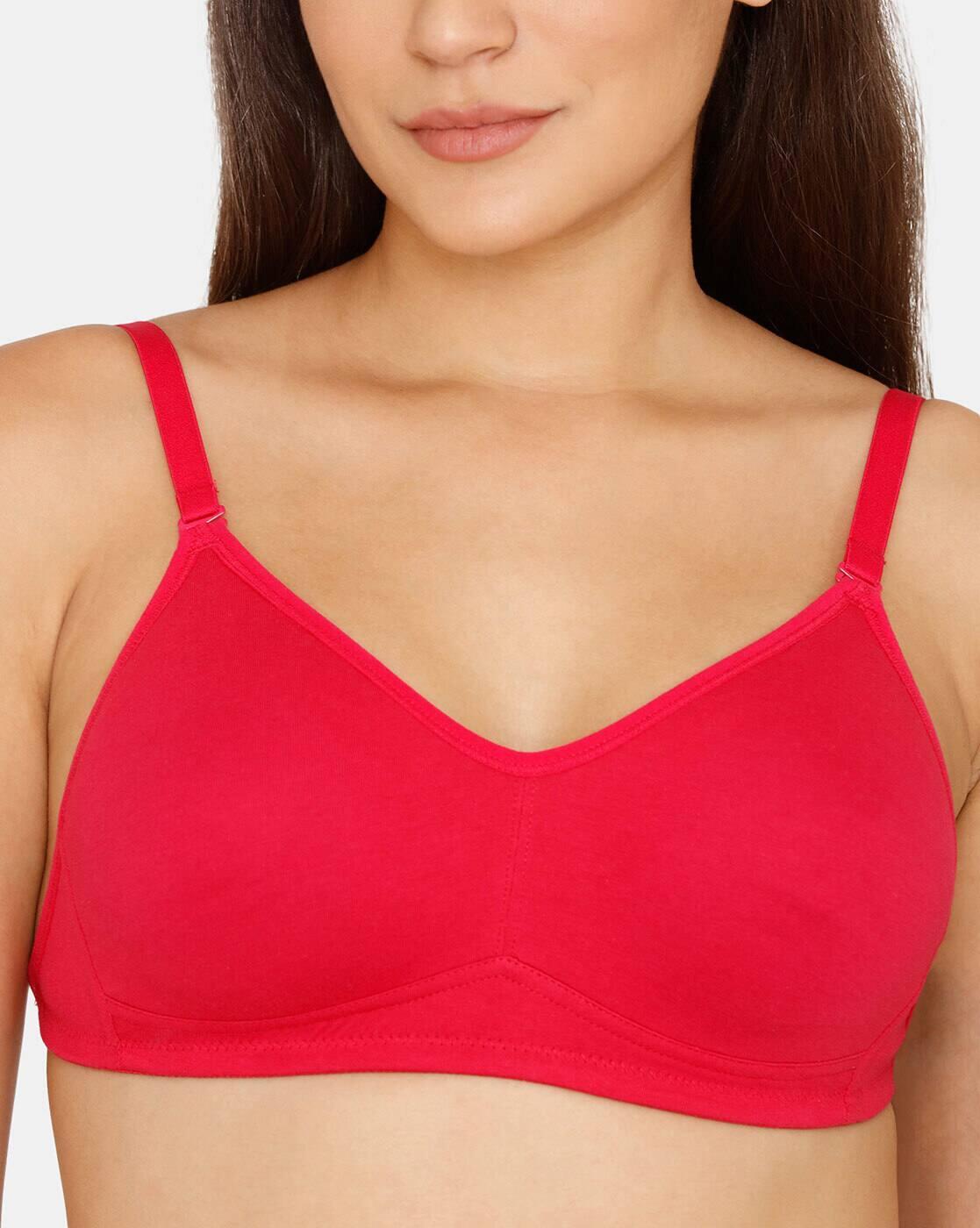 Basics Double Layered Non-Wired 3/4Th Coverage Backless Bra