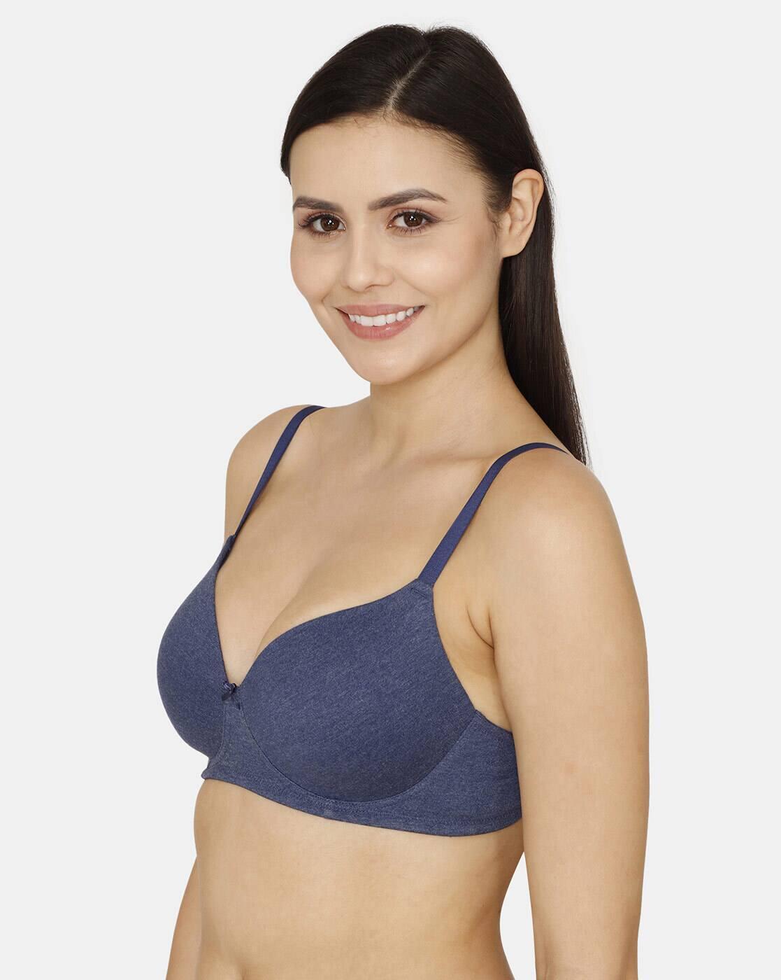 Basics Padded Non-Wired 3/4Th Coverage T-Shirt Bra