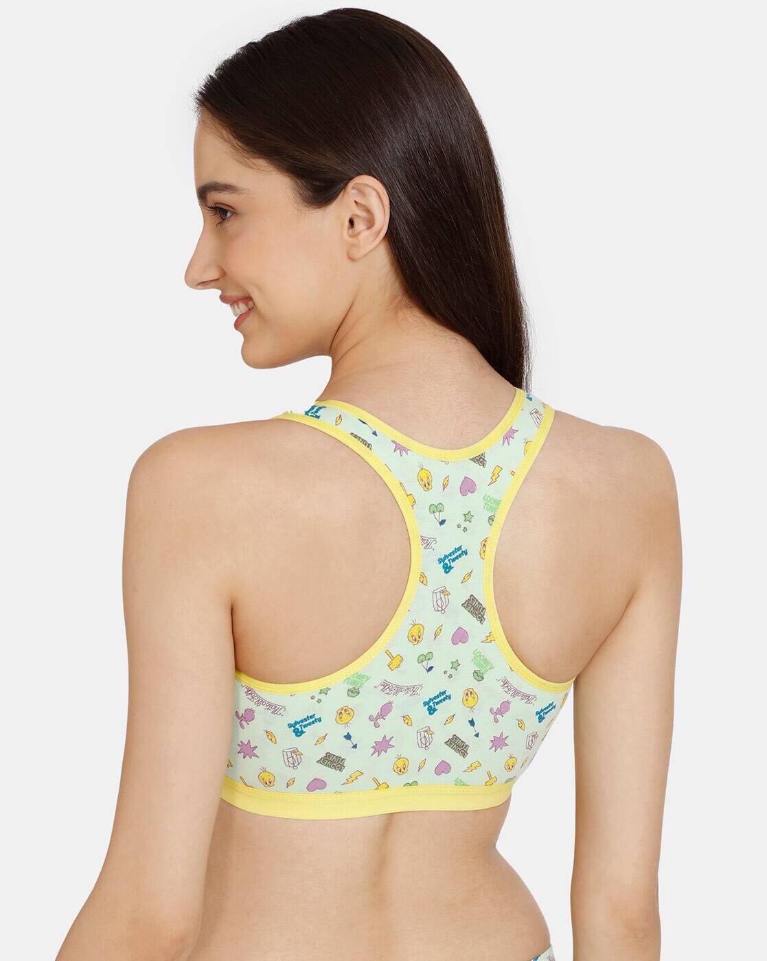 Girls Double Layered Non-Wired Full Coverage Bralette