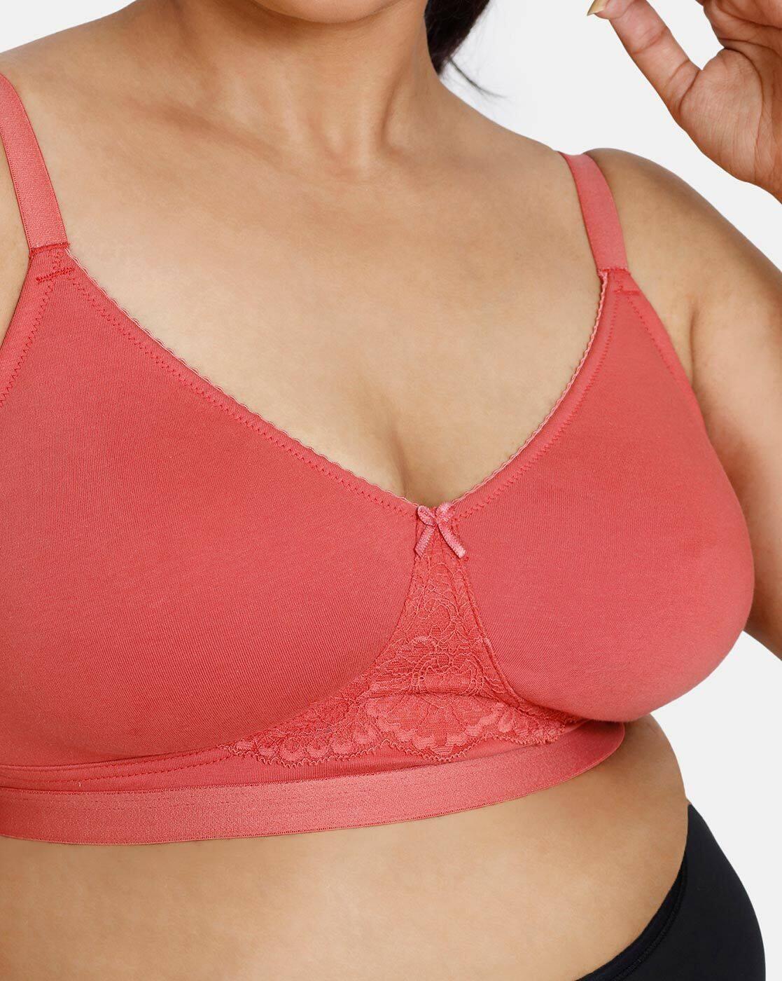 True Curv Basics Single Layered Non-Wired Full Coverage Minimiser Bra