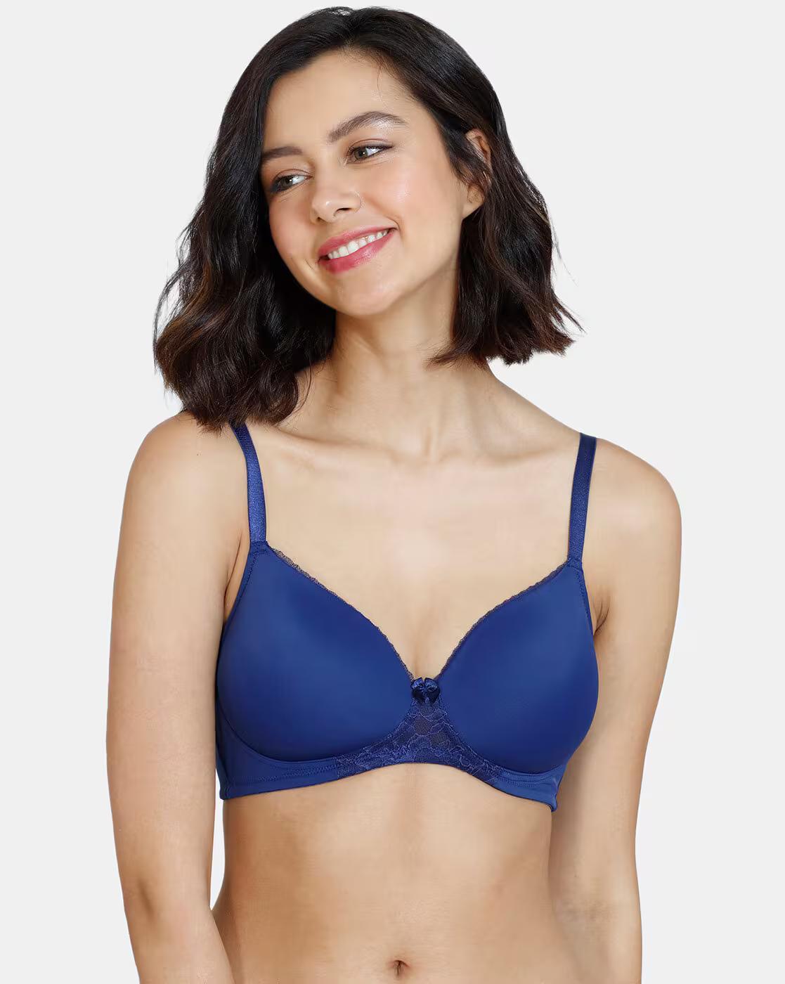 Basics Padded Non-Wired 3/4Th Coverage T-Shirt Bra