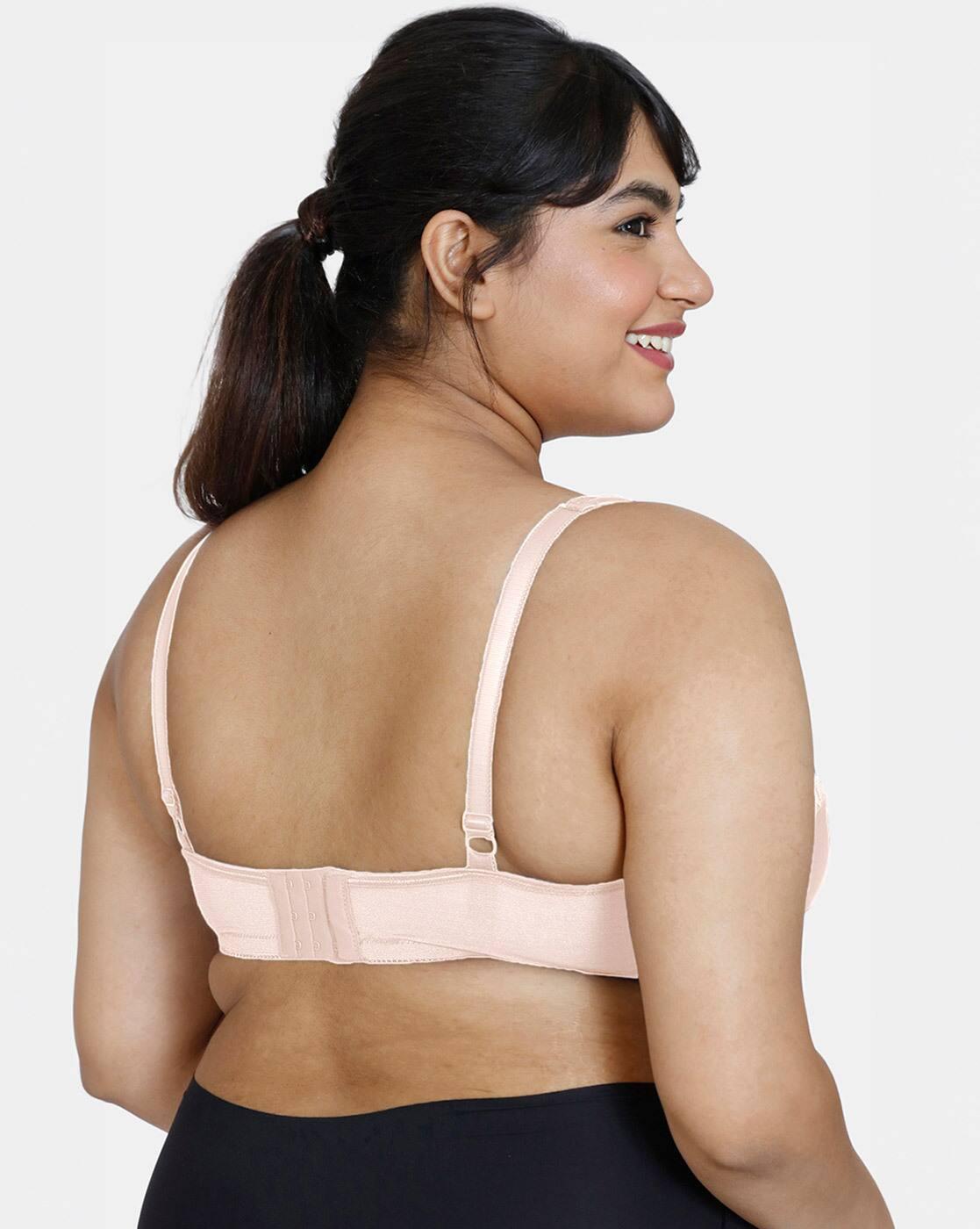 True Curv Single Layered Non-Wired Full Coverage Super Support Bra