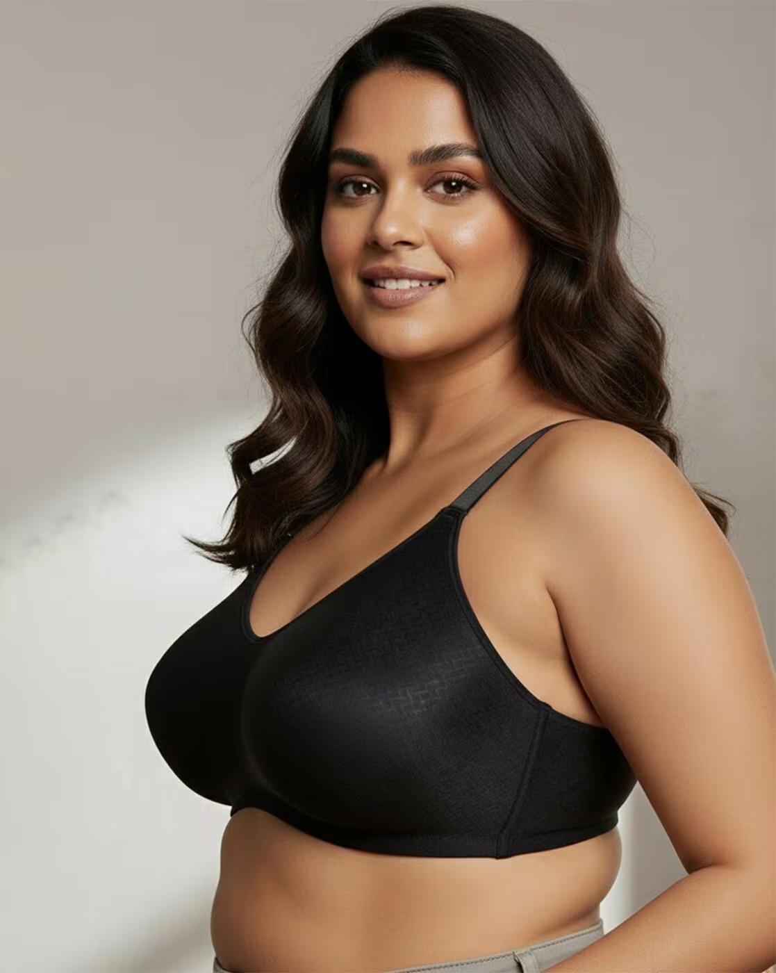 True Curve Lightly Lined Non-Wired Full Coverage Minimiser Bra