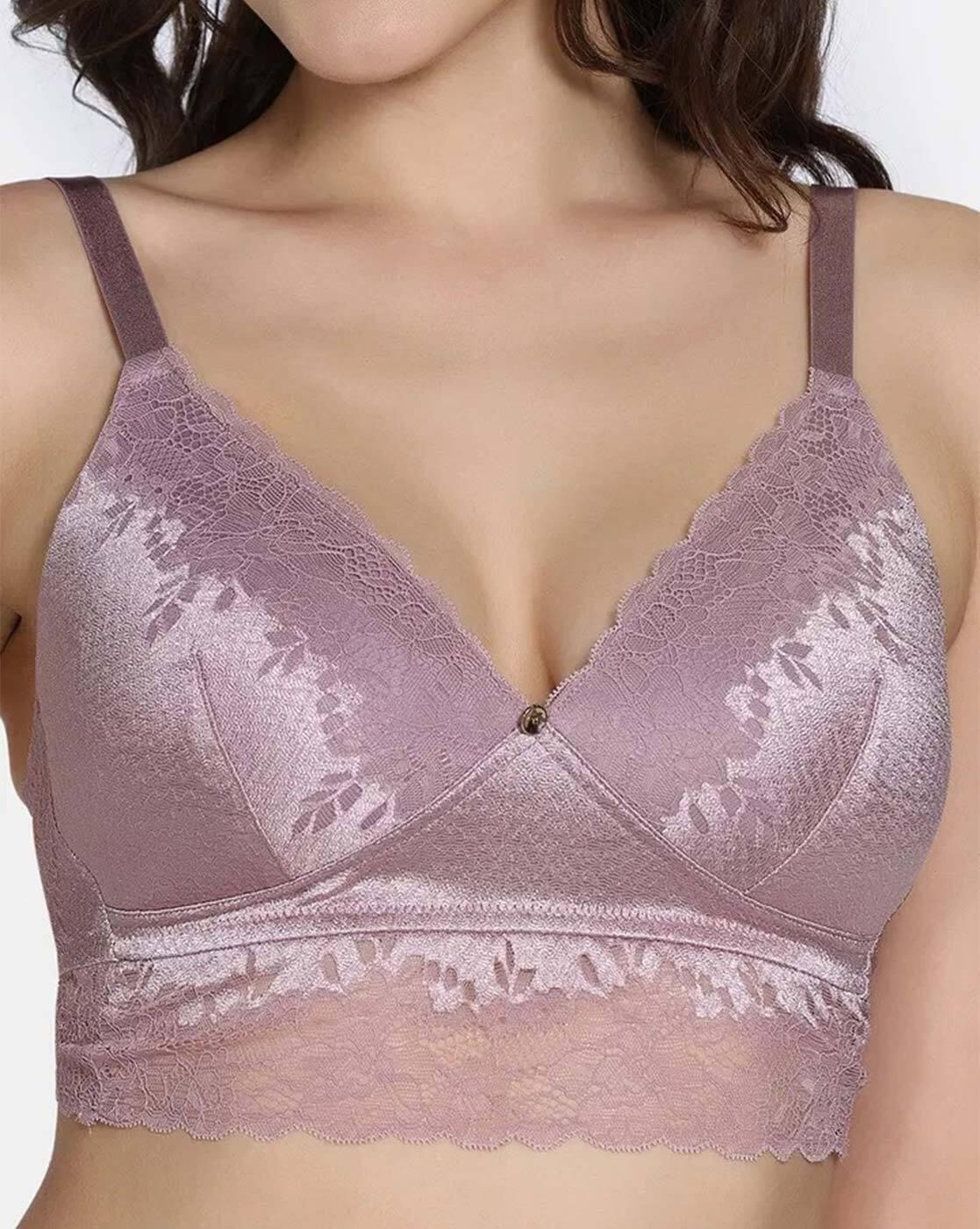 Celeste & Rose Padded Non-Wired 3/4Th Coverage Lace Bra