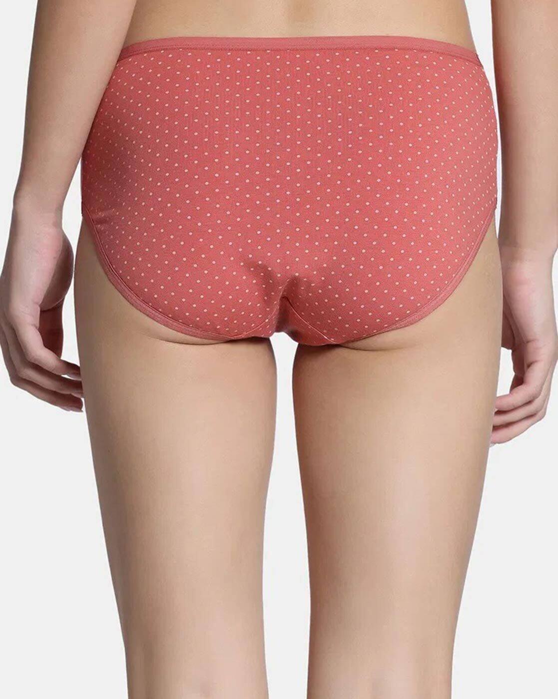 Medium Rise Full Coverage Hipster Panties
