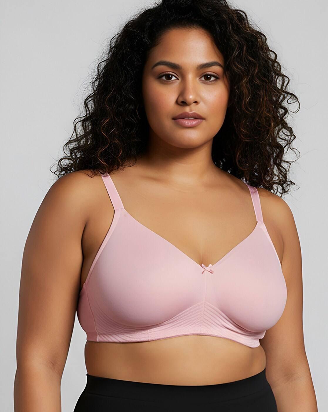 True Curv Double Layered Non Wired Full Coverage Super Support Bra